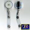 BSR-007 : Clear Badge Reel w/ Vinyl Strap & Belt Clip