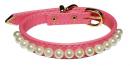 Pearl Leather Collar *P-11003-XS*