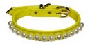 Pearl Leather Collar *P-11004-XS*