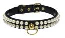 Pearl Leather Collar *P-14001*