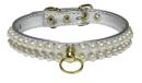 Pearl Leather Collar *P-14009*