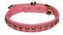 Colored Rhinestone Leather Collar *CA-11003-XS*