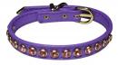Colored Rhinestone Leather Collar *CA-11007-XS*