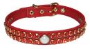 Colored Rhinestone Leather Collar *CA-14102*