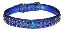 Colored Rhinestone Leather Collar *CA-14111*