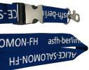 SCP-20007 : 3/4" One-Color Printing Lanyards w/ Metal-Plastic Detachable Buckle and Snap Hook